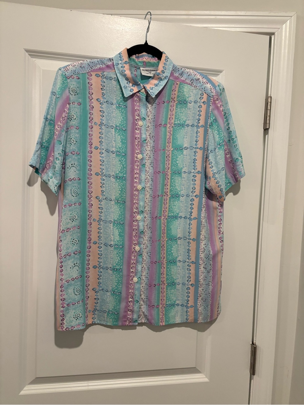 Vintage pastel button down
